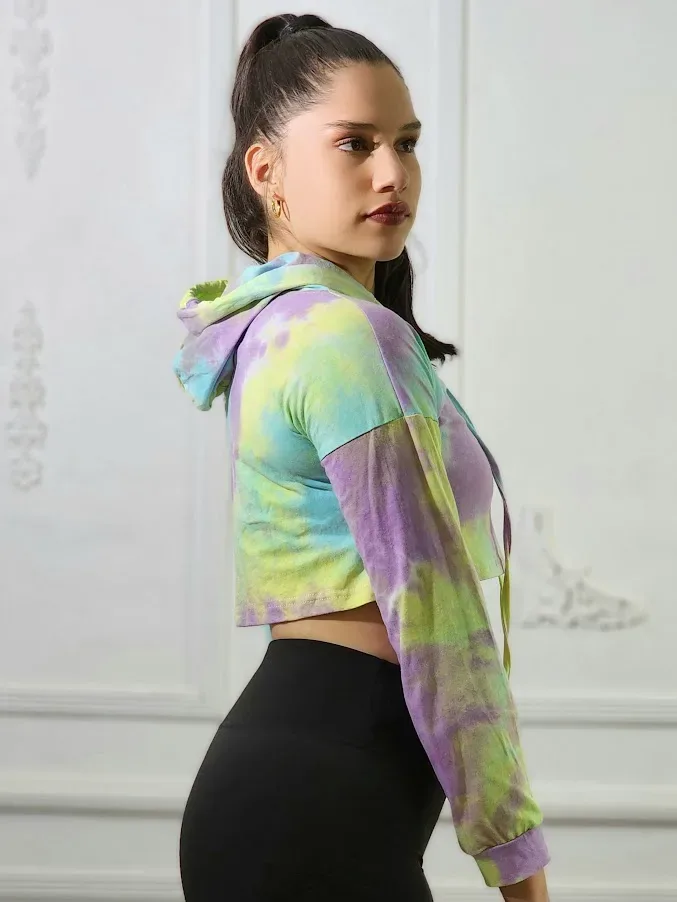 Abrigo para dama multicolor