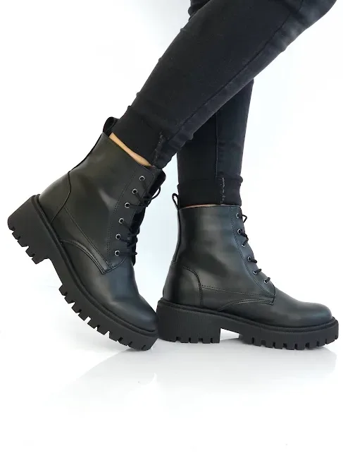 Botines Colombianos para Dama Militar Negro