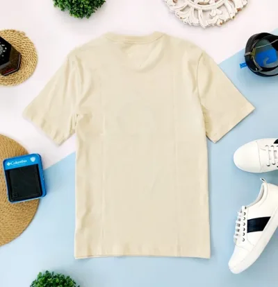 Camiseta Tommy Hilfiger para caballero color beige