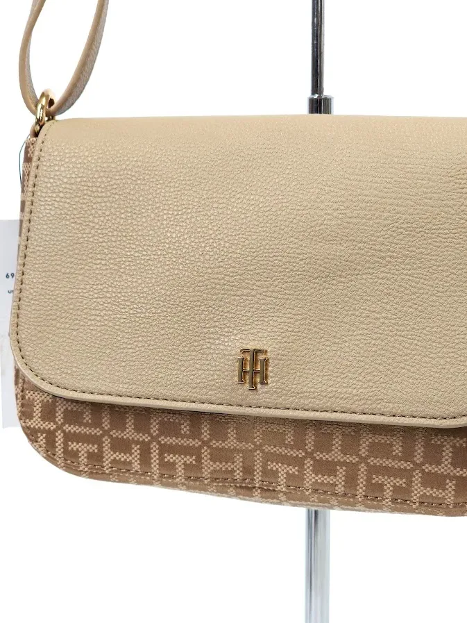 Bolso Tommy Hilfiger para dama color beige