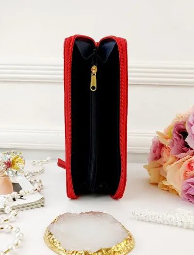 Cartera Tommy Hilfiger para color rojo