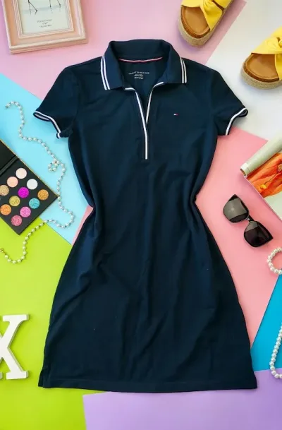 Vestido Tommy Hilfiger para dama color azul