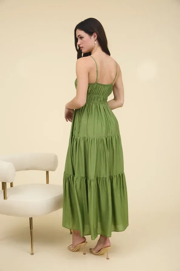 Vestido color Verde para Dama