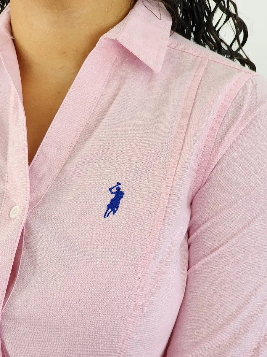 Vestido Cambridge Polo Club para dama color rosado