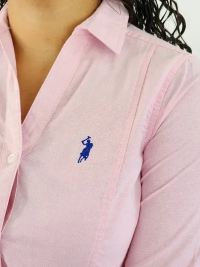 Vestido Cambridge Polo Club para dama color rosado