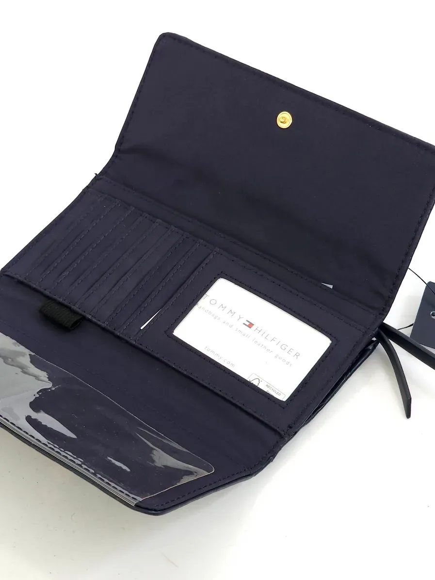 Cartera Tommy Hilfiger color azul oscuro