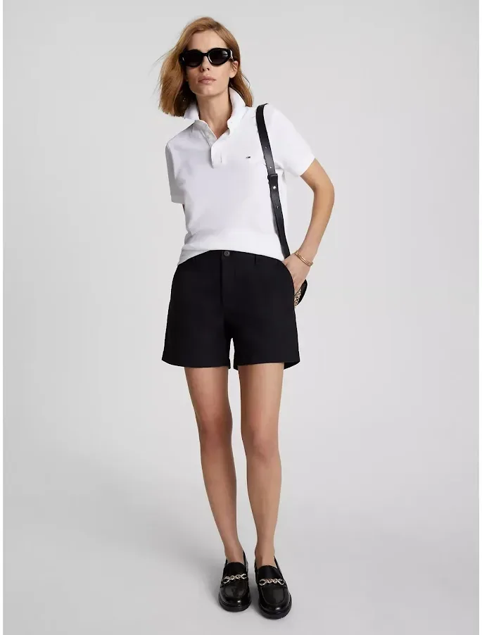 Short Tommy Hilfiger para dama color negro