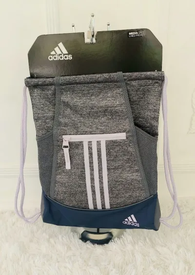 Bolso Adidas para Dama color gris, azul y morado