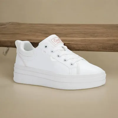 Tenis Coral Domma All White para dama