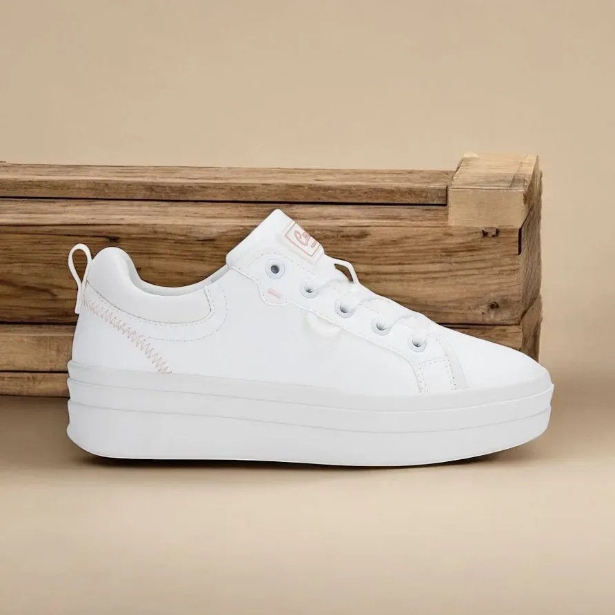Tenis Coral Domma All White para dama