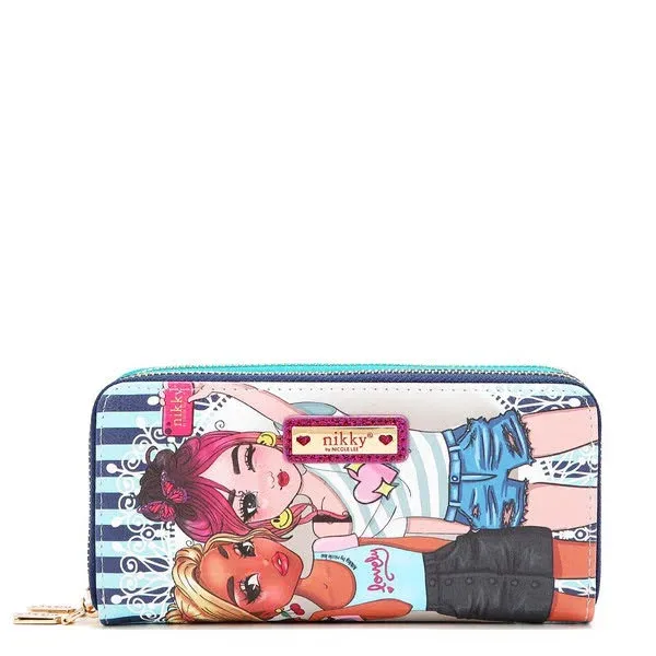 Cartera Nikky by Nicole Lee  para dama multicolor