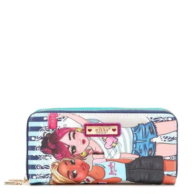 Cartera Nikky by Nicole Lee  para dama multicolor