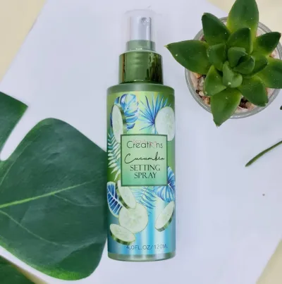 Sellador de maquillaje Beauty Creations para dama de pepino
