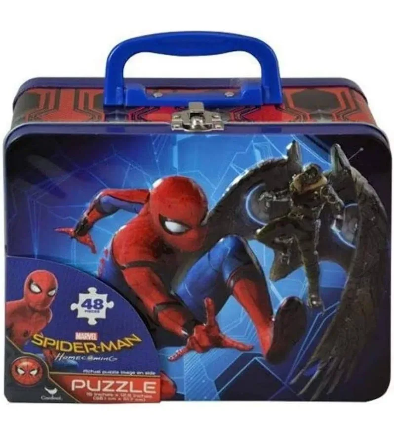 Lonchera Metalica Spiderman