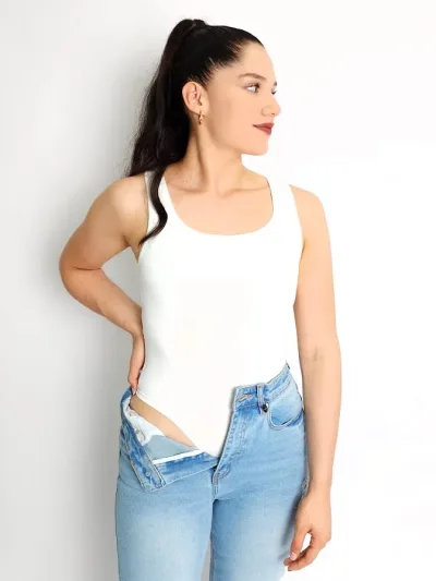 Body para dama color blanco