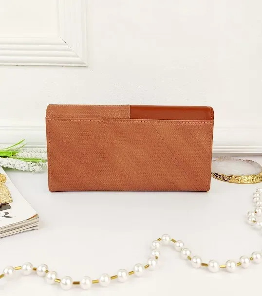 Cartera para dama color café