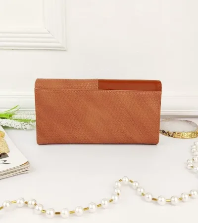 Cartera para dama color café