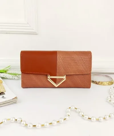 Cartera para dama color café