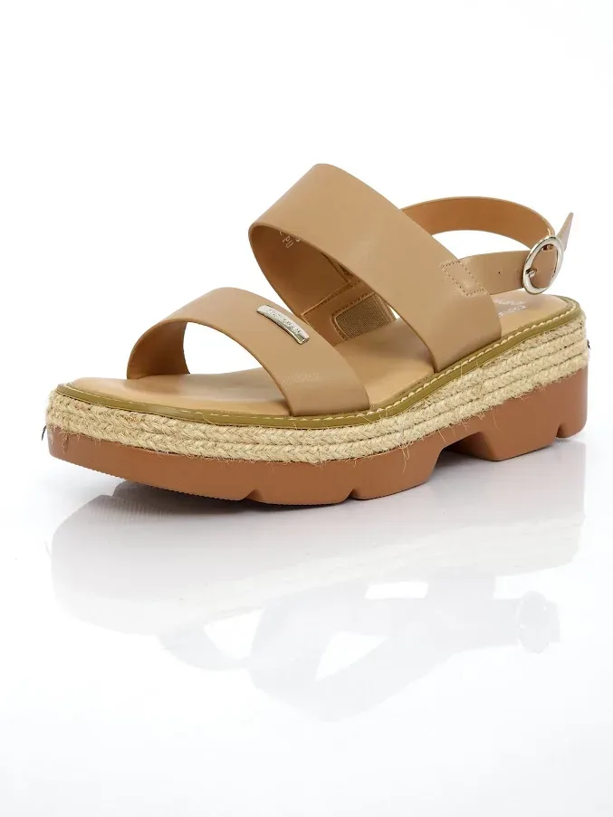 Sandalias Natural Taimi Sand pu para dama