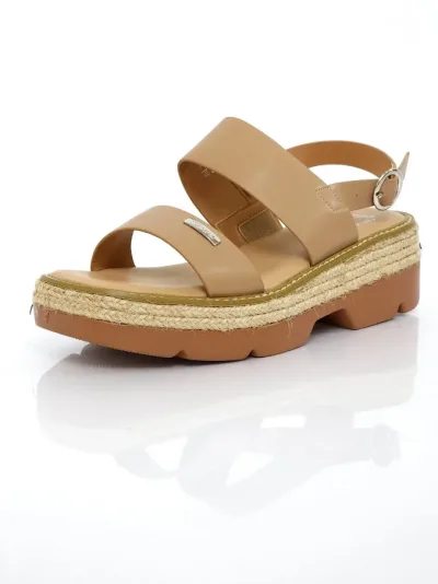 Sandalias Natural Taimi Sand pu para dama