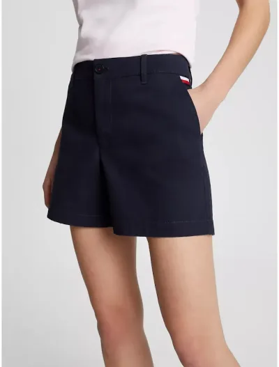 Short Tommy Hilfiger para dama color azul