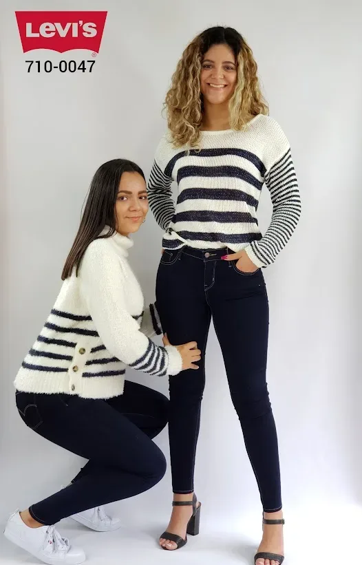 Jeans Levis 710-0047 skinny para dama