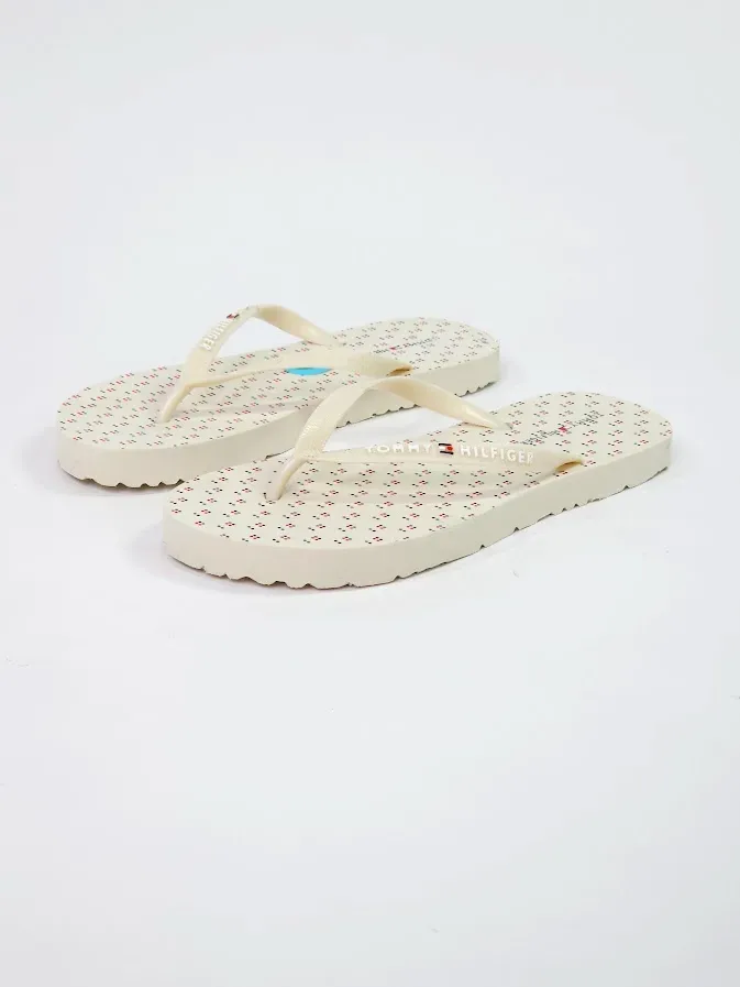 Sandalias Tommy Hilfiger blanco para dama