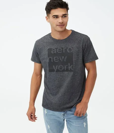 Camiseta  Aereopostal para caballero color gris oscuro
