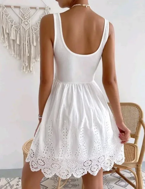 Vestido para dama color blanco