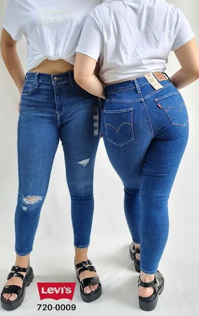 Jeans Levis para dama 720-0009 super skinny