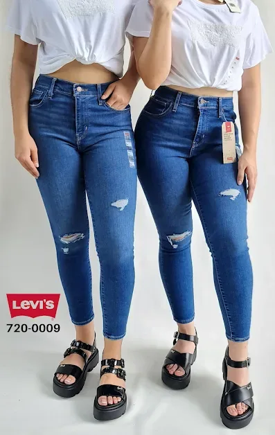 Jeans Levis para dama 720-0009 super skinny