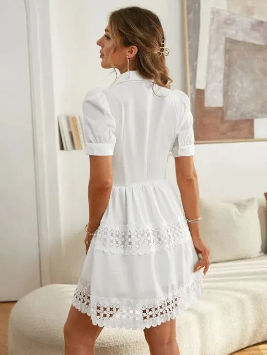 Vestido para dama color blanco