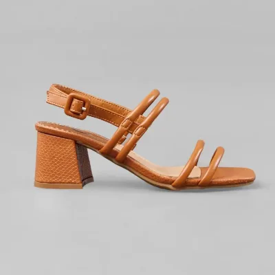Tacones Kahlo Promise para dama color camel