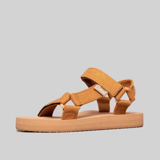 Sandalias Coral para dama Ventura 3 Camel