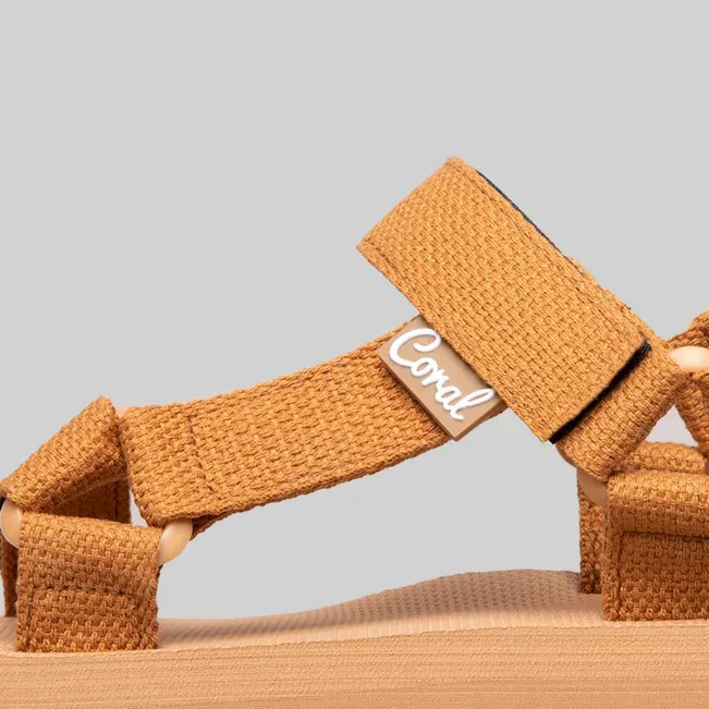Sandalias Coral para dama Ventura 3 Camel