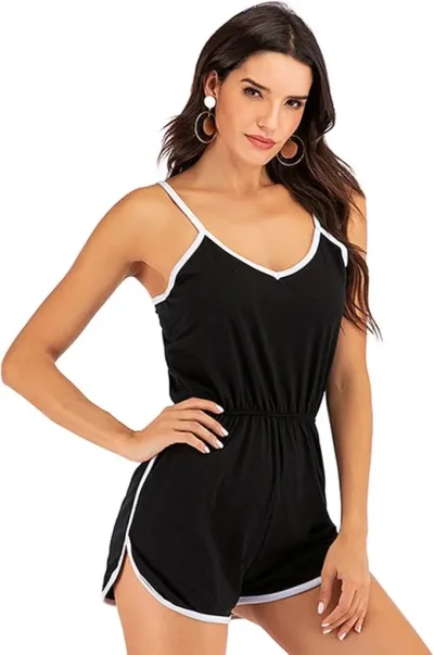 Enterizo para dama color negro