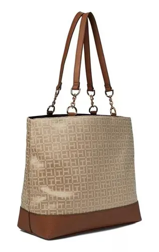 Bolso Tommy Hilfiger para dama color beige