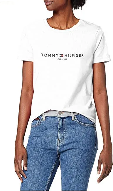 Camiseta Tommy Hilfiger para dama color blanco