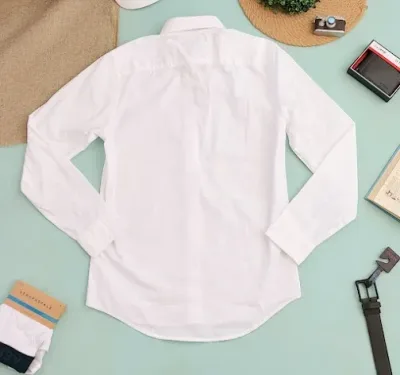 Camisa Tommy Hilfiger para caballero color blanco