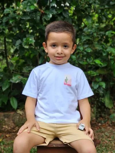 Camiseta Estivaneli para niño con estampado