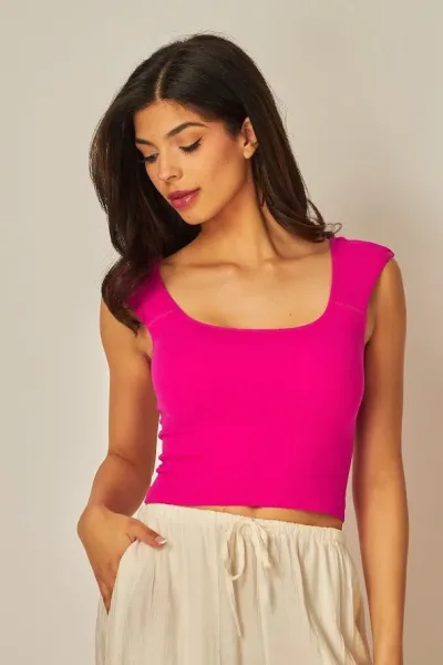 Crop top para dama