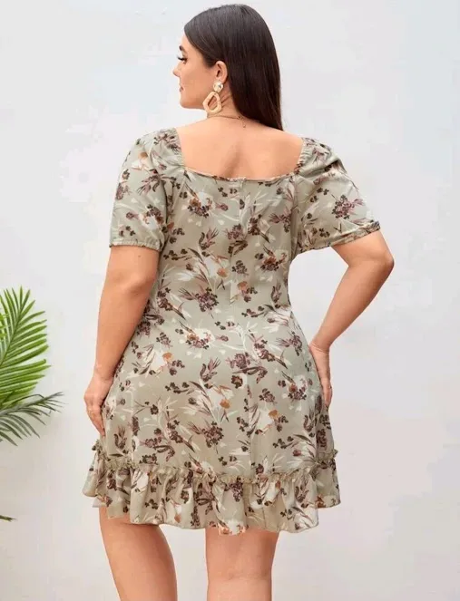 Vestido para dama diseño floral