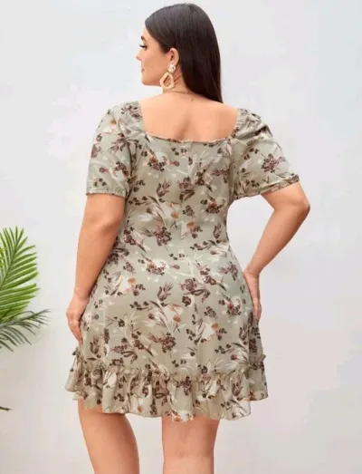 Vestido para dama diseño floral