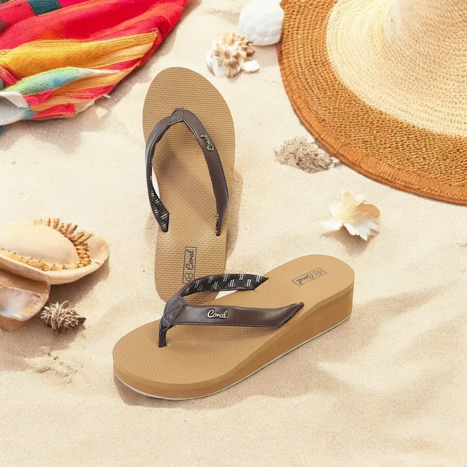 Sandalias Coral COCLES BROWN para Dama