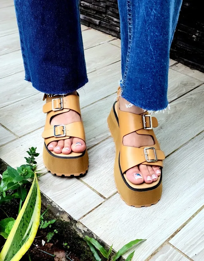 Sandalias Coral Portofino Tan para Dama