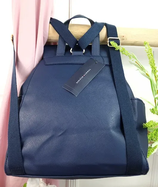 Mochila Tommy Hilfiger para dama color azul
