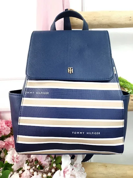 Mochila Tommy Hilfiger para dama color azul