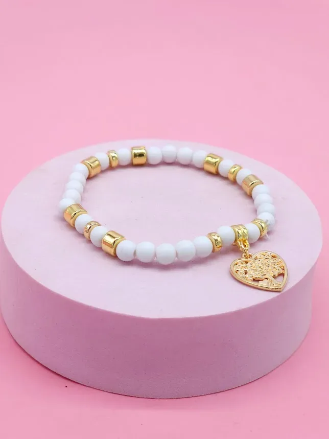 Pulsera para Dama color blanco