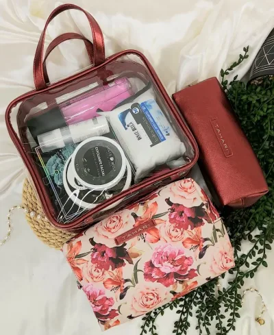 Cosmetiqueras o /y estuches de viaje,  3 unidades