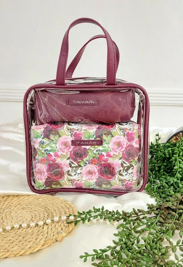 Cosmetiqueras o /y estuches de viaje,  3 unidades